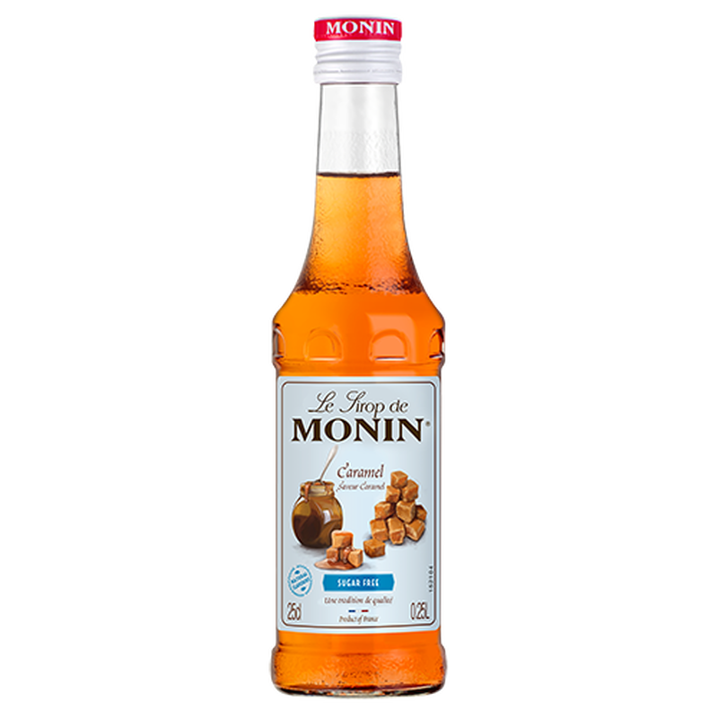 Monin Siroop Caramel Suiker  vrij 250ml