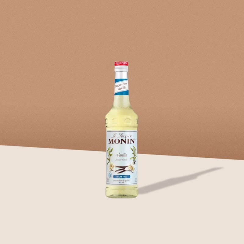 Monin Siroop Vanille suikervrij 700ml