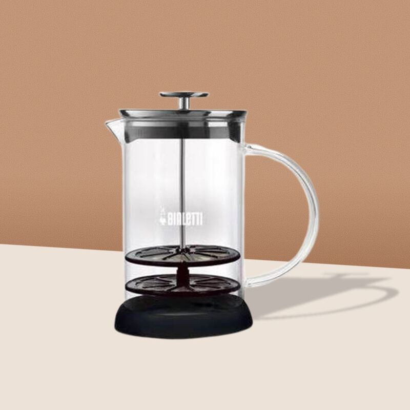 Bialetti melkopschuimer glas 1000ml