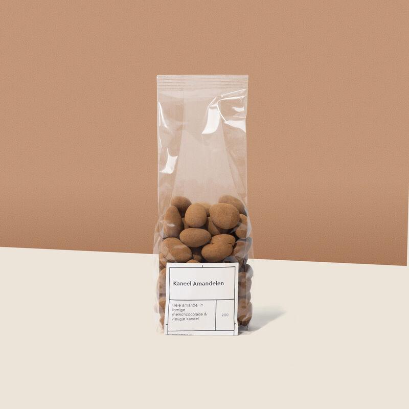 Kaneelamandelen biologisch  200 gram