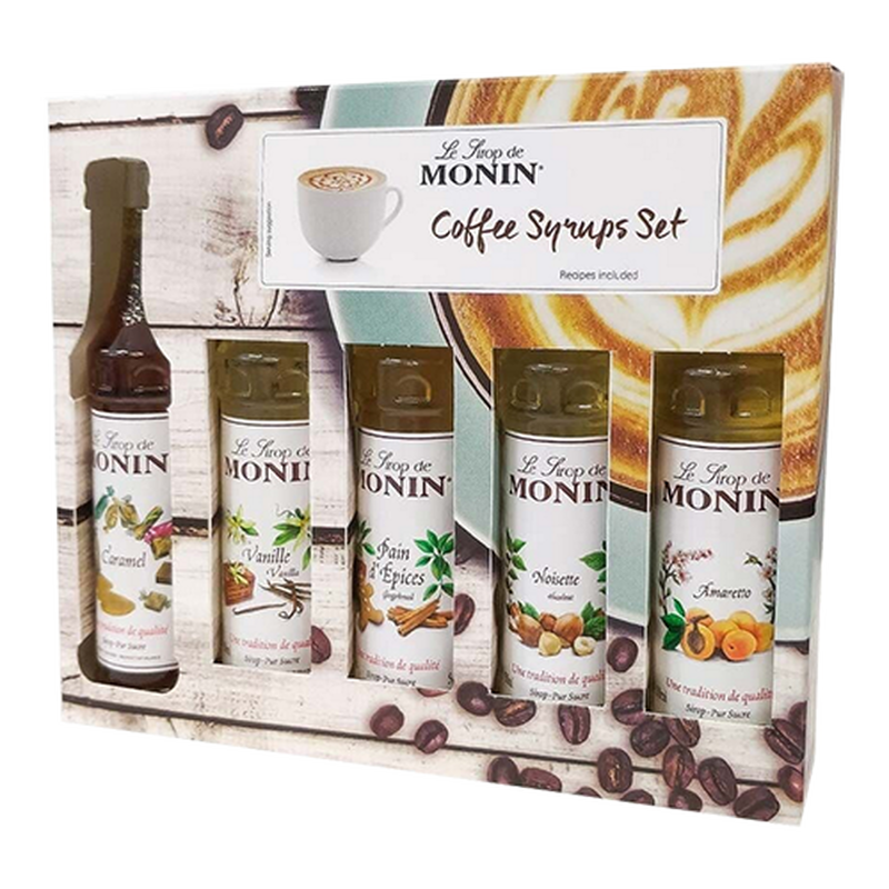 Monin Coffee Giftset 5x5cl