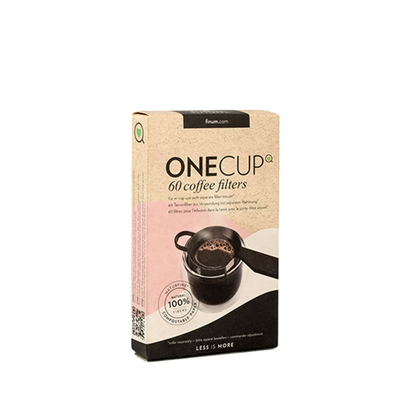Finum One cup filters