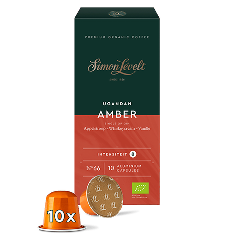 Simon Lévelt Koffiecups  Ugandan Amber