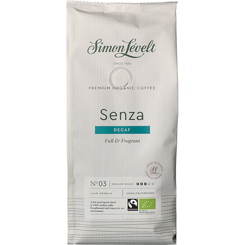 Premium Organic Coffee  Senza Snelfilter 250g