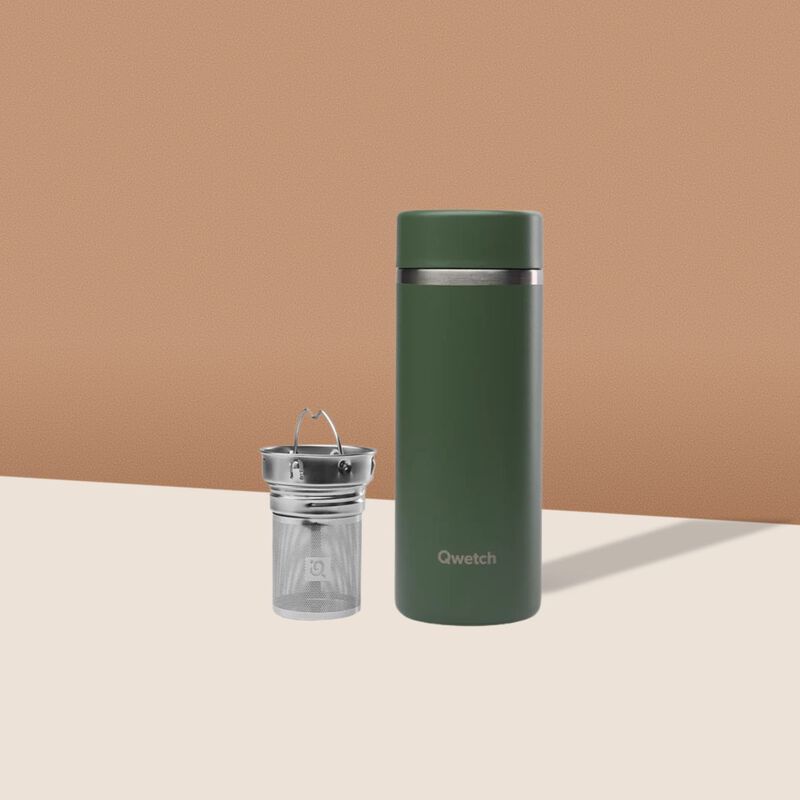 Qwetch Teamug Matt Khaki 400ml