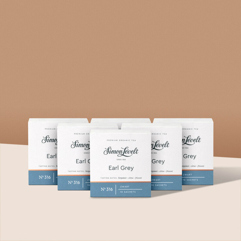 Earl Grey  - 6 doosjes x 10 sachets