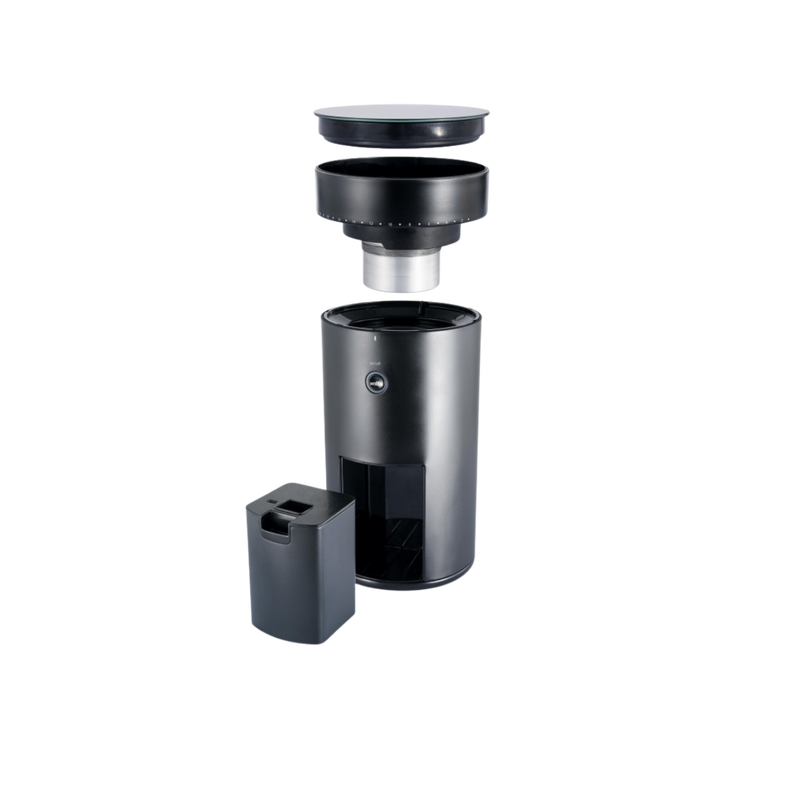 Wilfa Coffee Grinder +  Weegschaal Uniform Black
