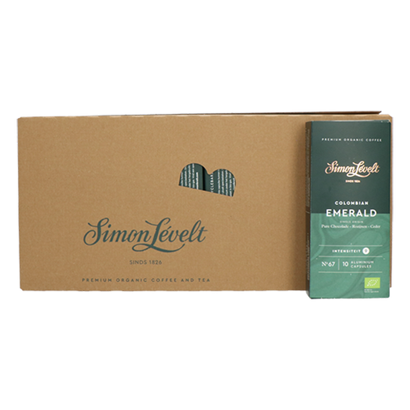 Simon Lévelt Koffiecups Colombian Emerald 10-pack