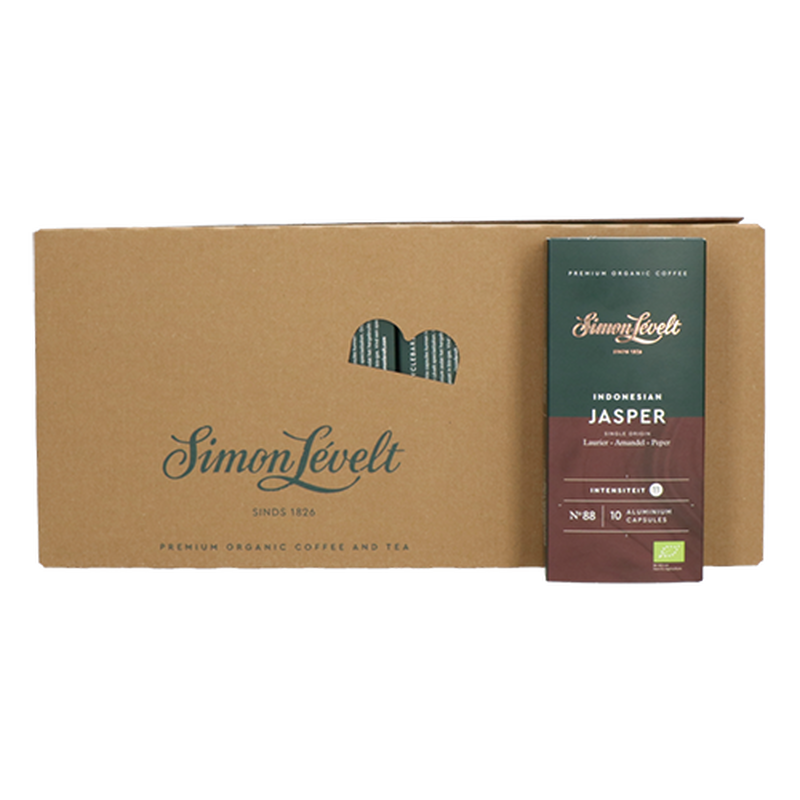 Simon Lévelt Koffiecups  Indonesian Jasper 10-pack