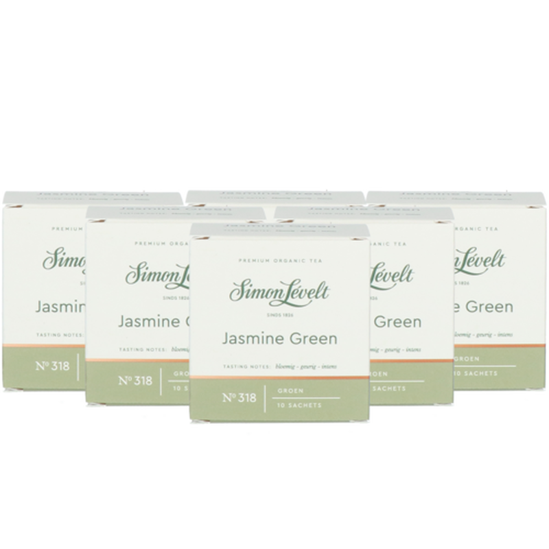 Jasmine Green  - 6 doosjes x 10 sachets