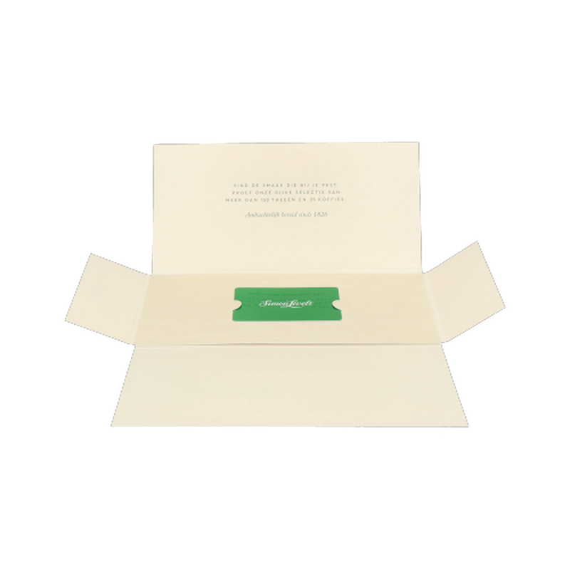 Cadeaukaart Simon Lévelt 25,00  euro