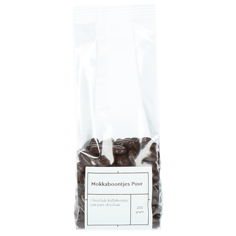 Mokkaboontjes Puur  200 gram