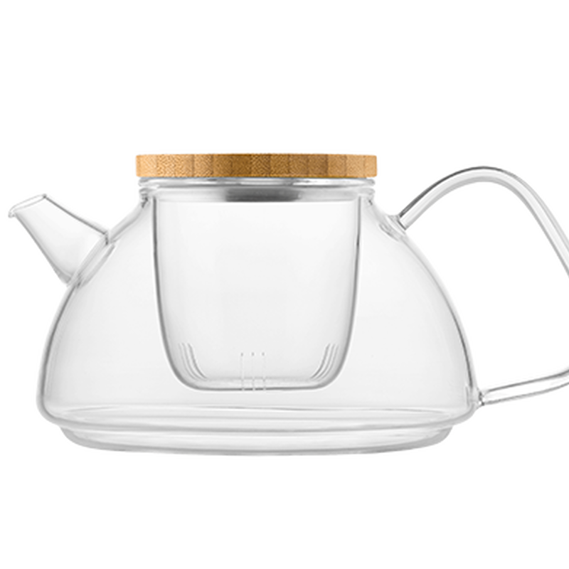Samadoyo Theepot Bamboe laag 900ml