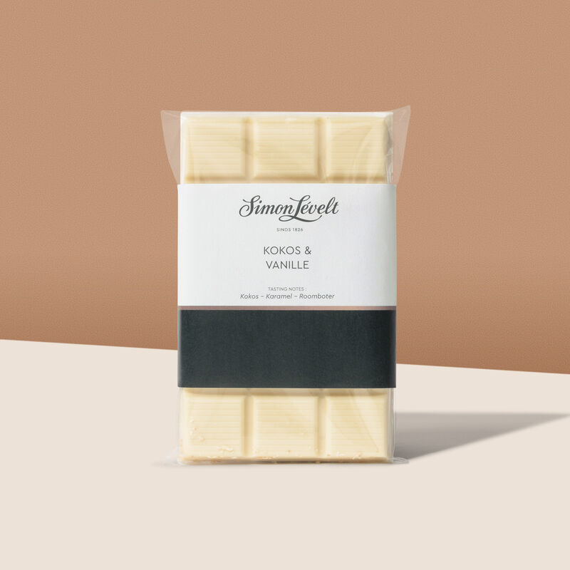 Vanille & Kokos reep 100 gram