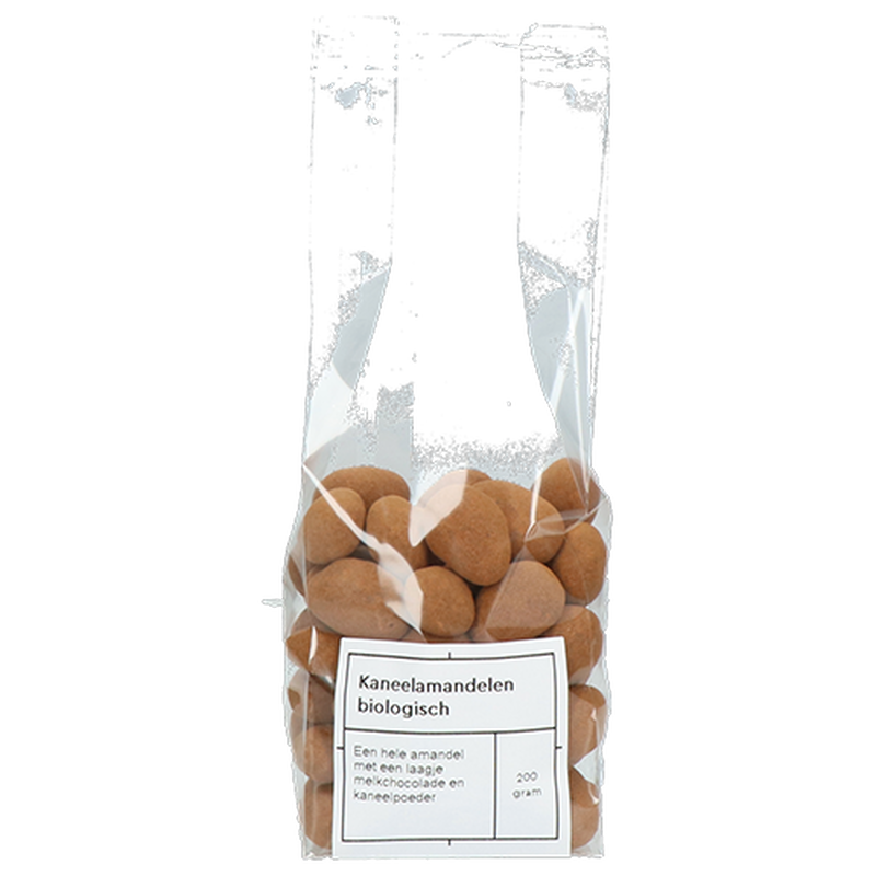 Kaneelamandelen biologisch  200 gram
