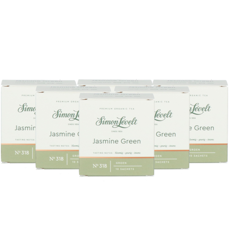 Jasmine Green - 6 doosjes x 10 sachets
