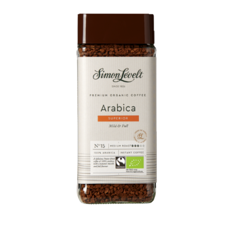 Premium Organic Coffee Oploskoffie 100g