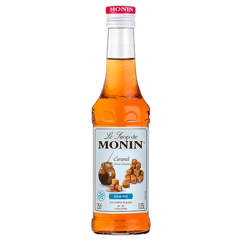 Monin Siroop Caramel Suiker  vrij 250ml