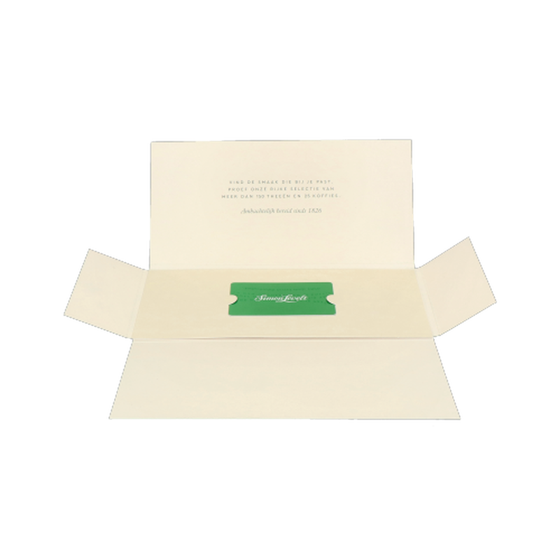 Cadeaukaart Simon Lévelt 10,00 euro