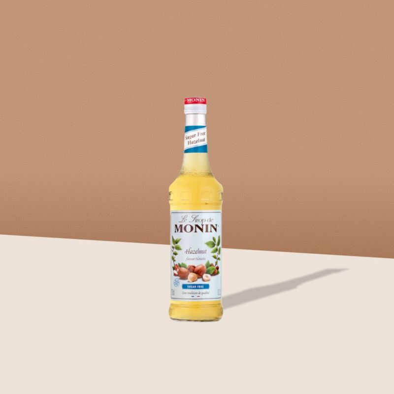 Monin Siroop Hazelnoot  suikervrij 700ml