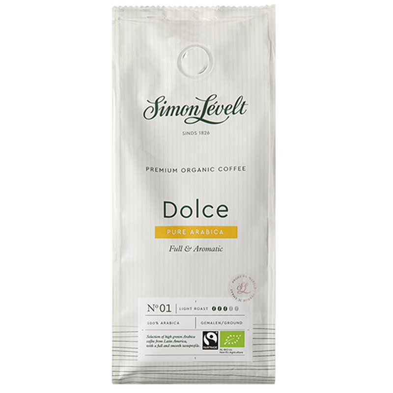 Premium Organic Coffee Dolce Snelfilter 250g