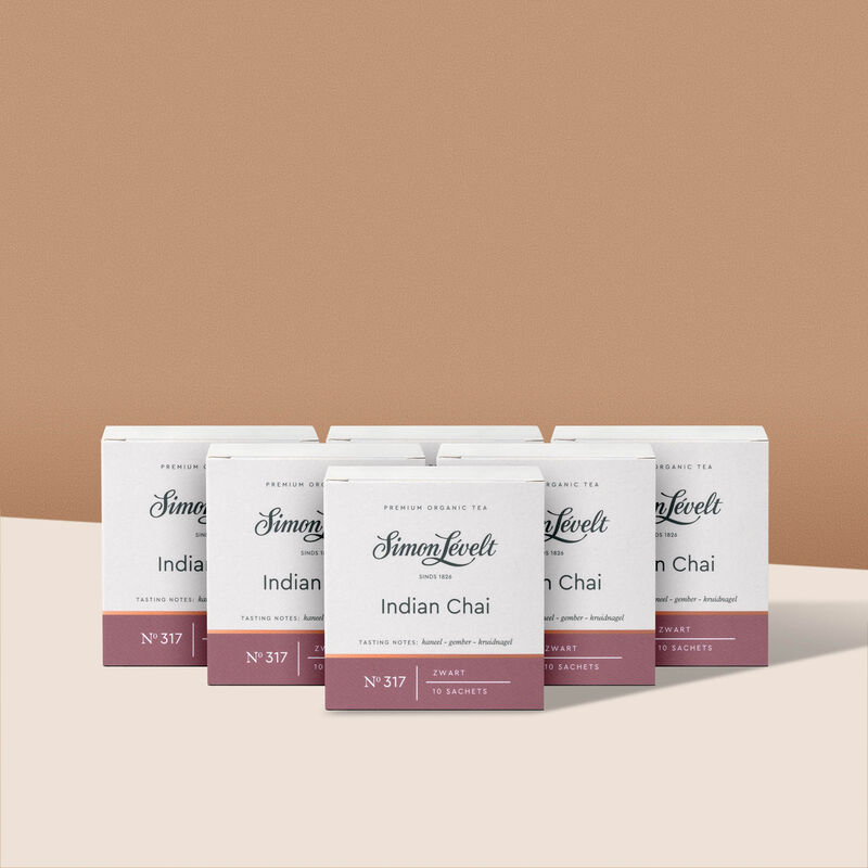 Indian Chai  - 6 doosjes x 10 sachets