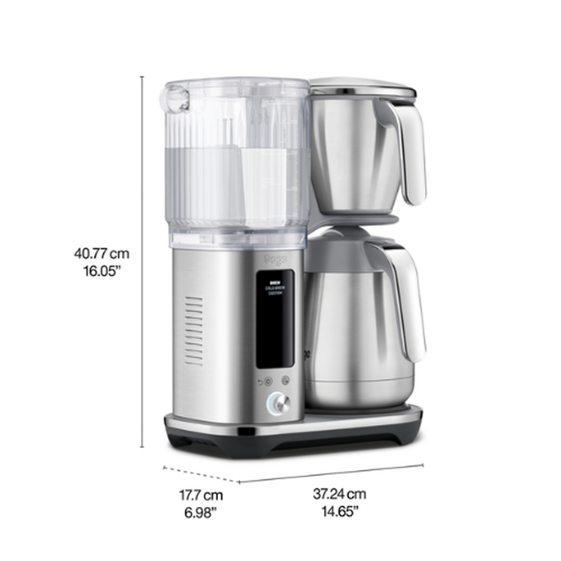 Sage Luxe Brewer Thermal  Brushed Stainless Steel