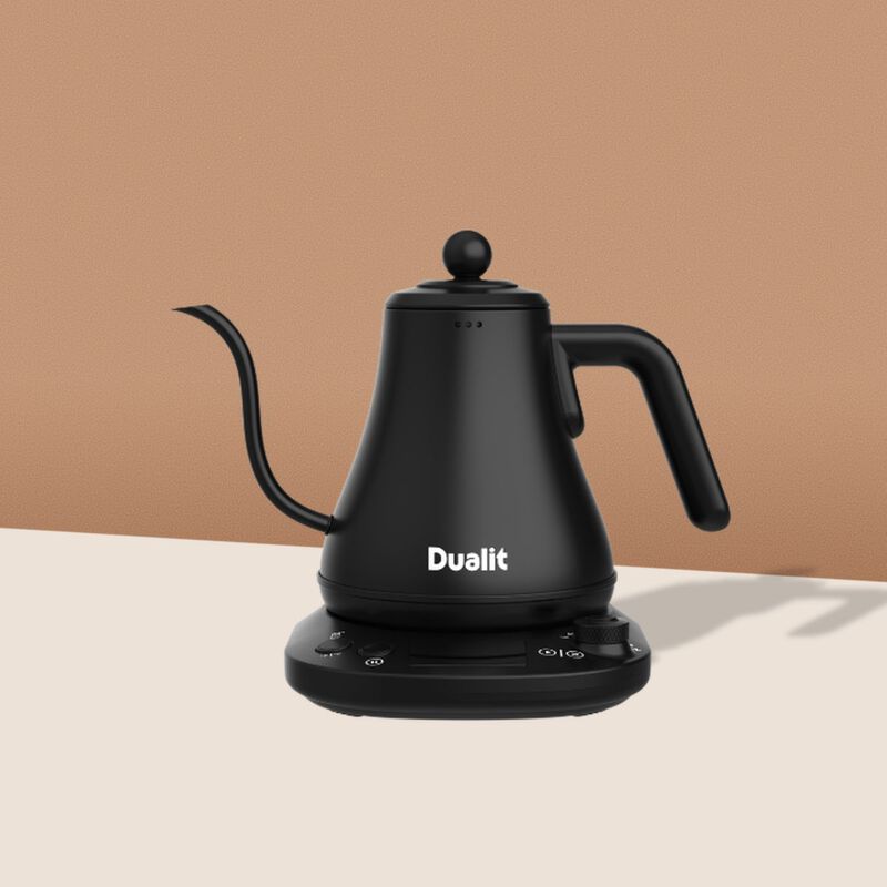 Dualit pour over kettle zwart  800ml