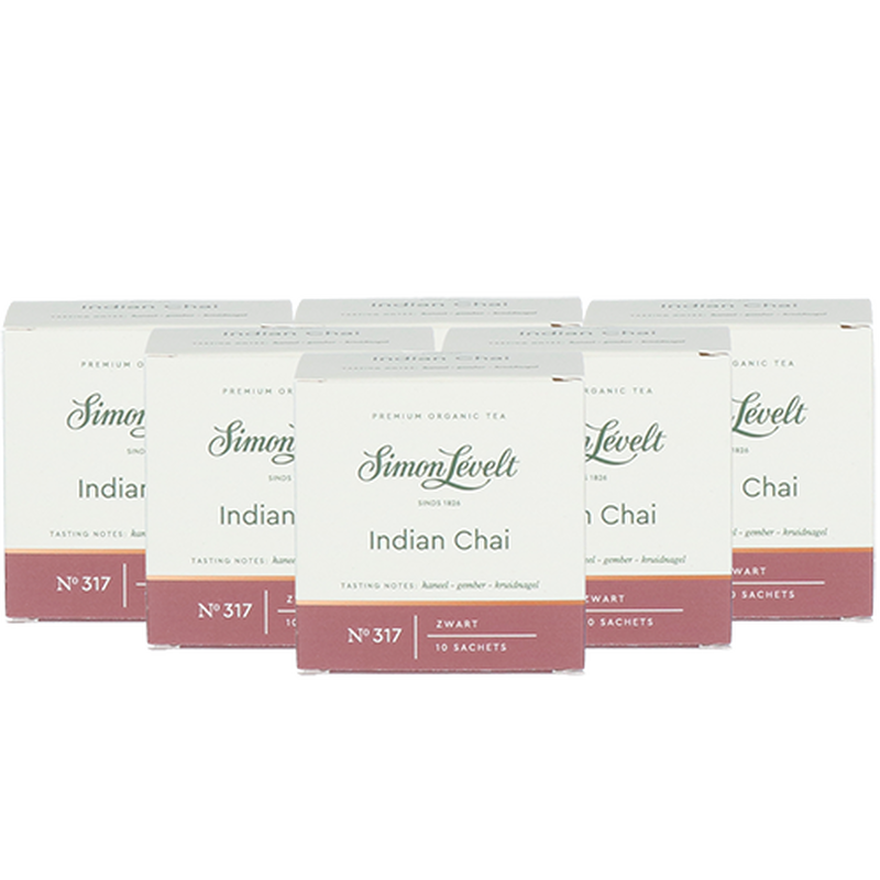 Indian Chai - 6 doosjes x 10 sachets