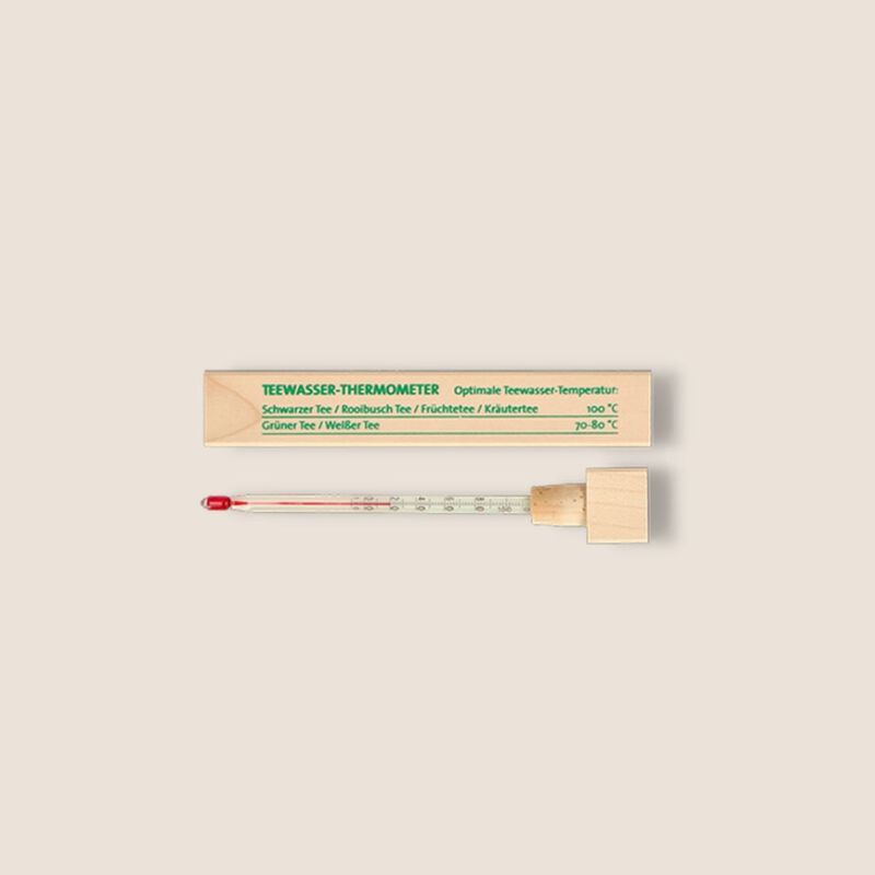 Theewater thermometer hout