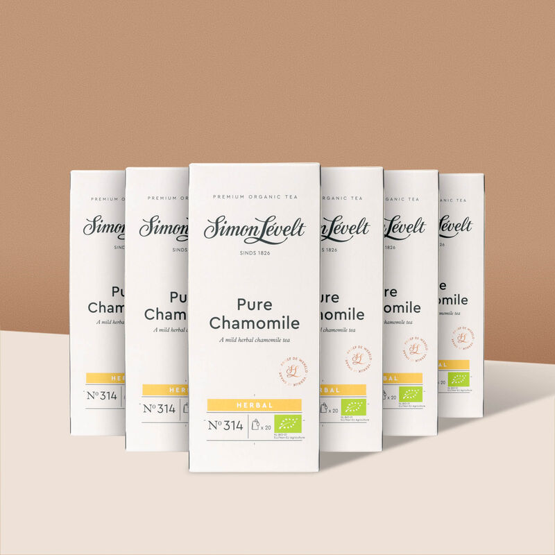 Premium Organic Pure  Chamomile 6 doosjes