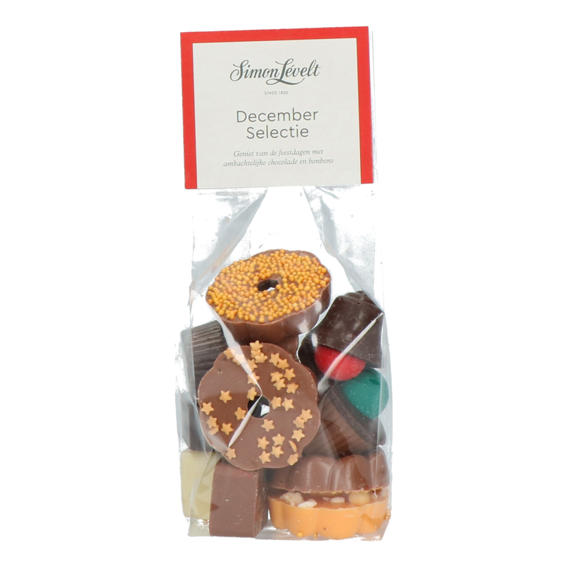 December Selectie chocolade  150gr