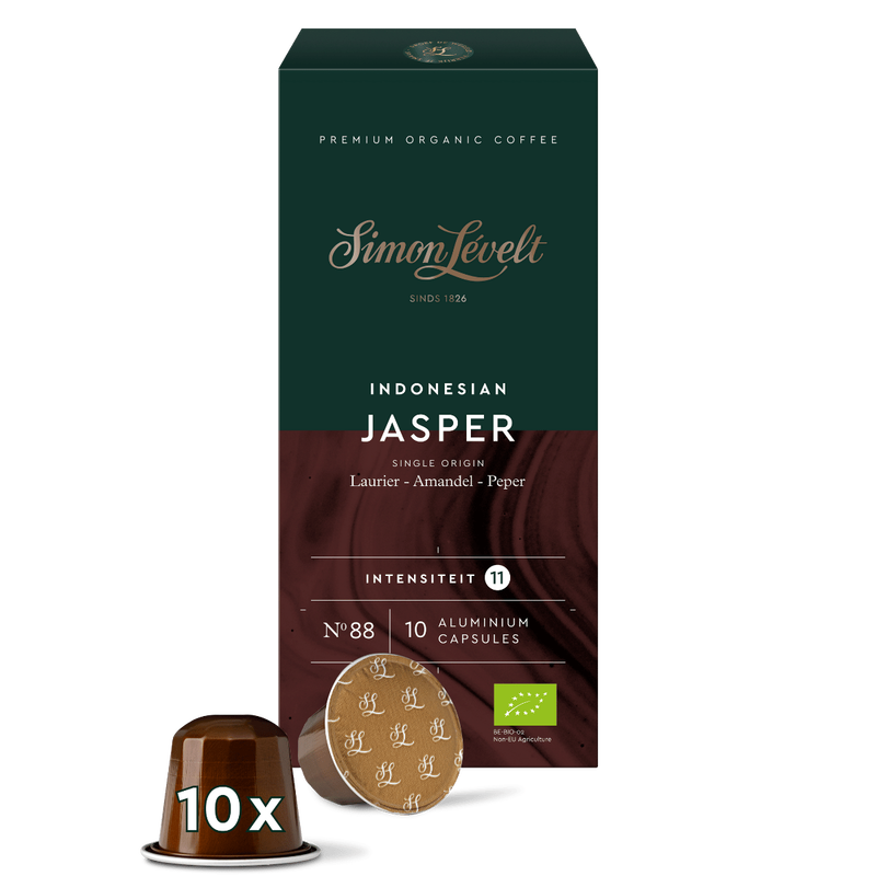 Simon Lévelt Koffiecups Indonesian Jasper