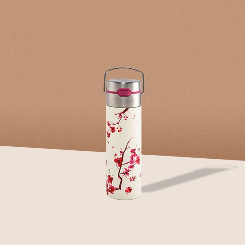 Eigenart thermosfles Leeza  Cherry Blossom