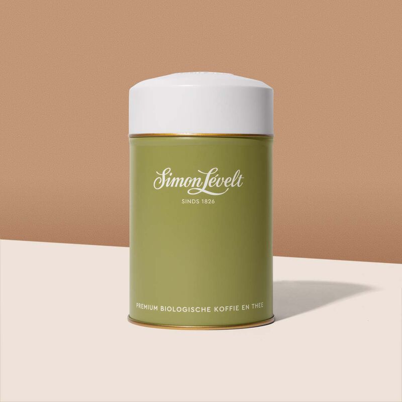Simon Lévelt theeblik  Lichtgroen 100g