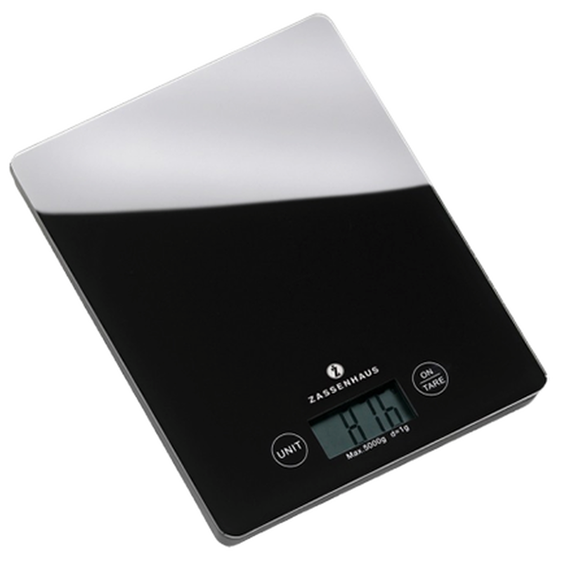 Zassenhaus Balance weegschaal zwart