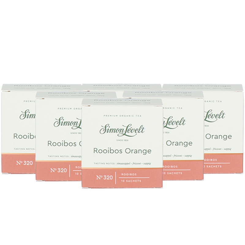 Rooibos Orange  - 6 doosjes x 10 sachets