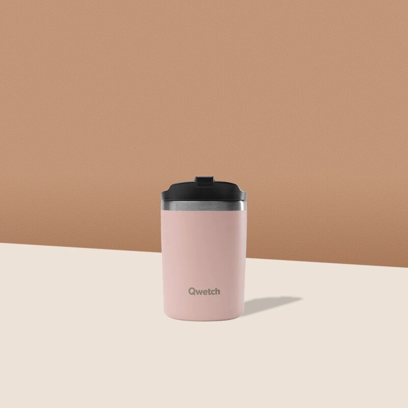 Qwetch Travelmug Pastel Pink  240ml