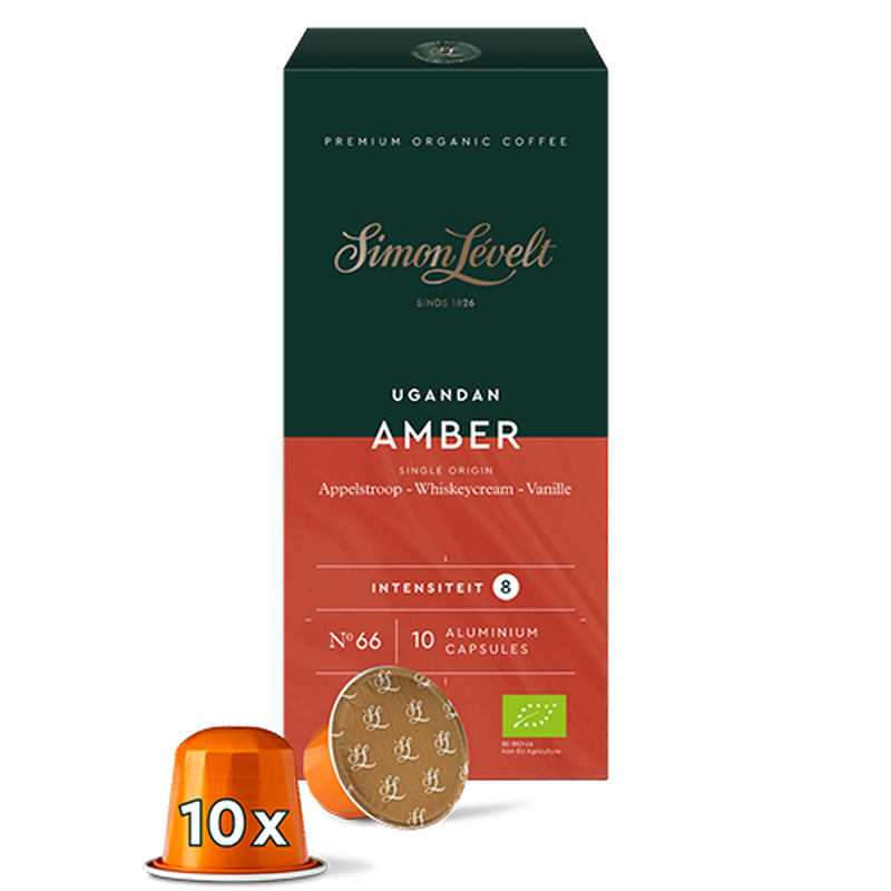 Simon Lévelt Koffiecups Ugandan Amber