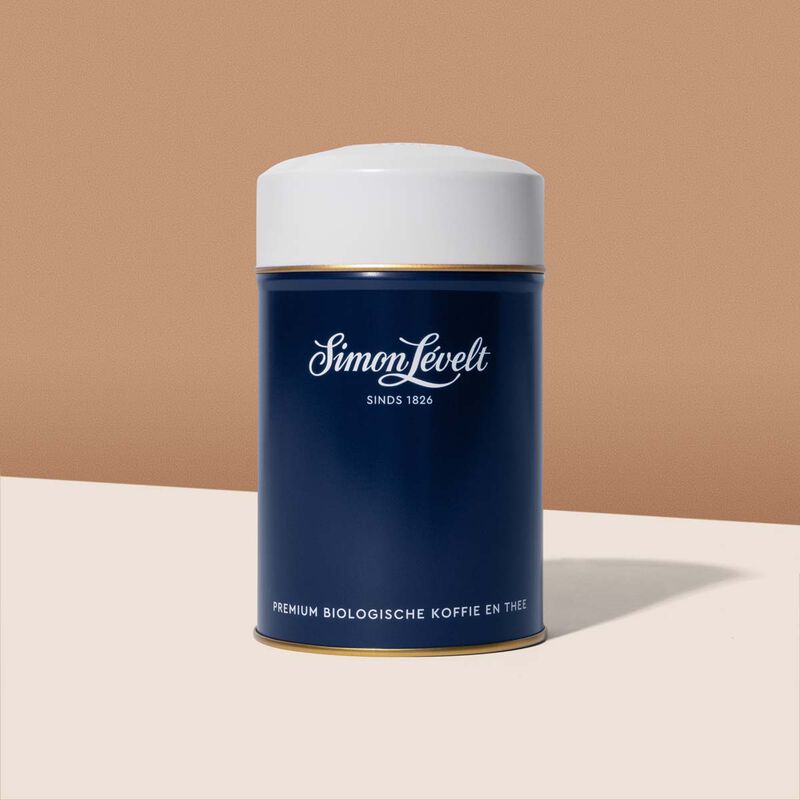 Simon Lévelt theeblik  Kobaltblauw 100g