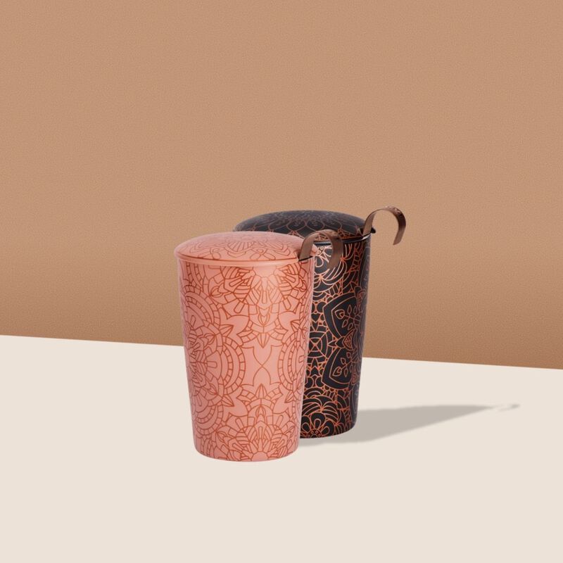TeaEve Mandala Powder - Ebony  set van 2