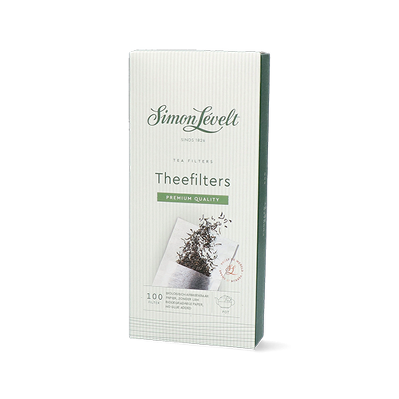 Simon Lévelt papieren  theefilters pot 100 stuks