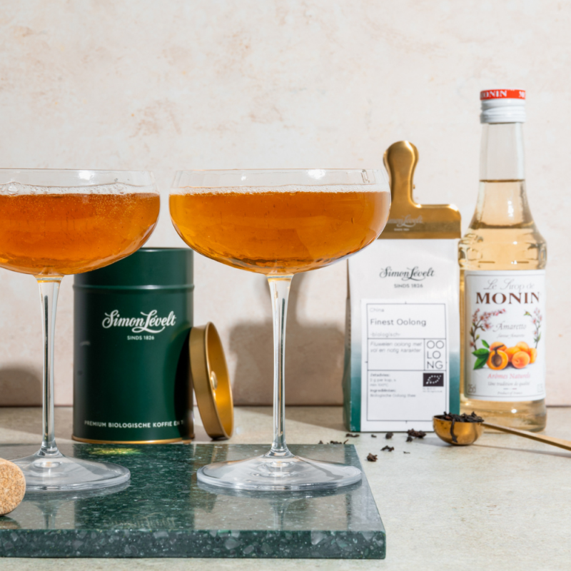 Maak The Golden Royal Thee Mocktail